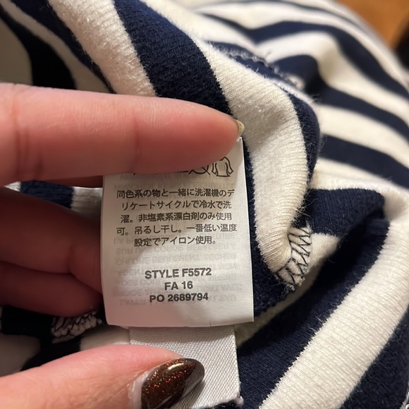 J. Crew striped ponte knit dress - Picture 7 of 7